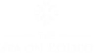The Spa on Rodeo White Logo